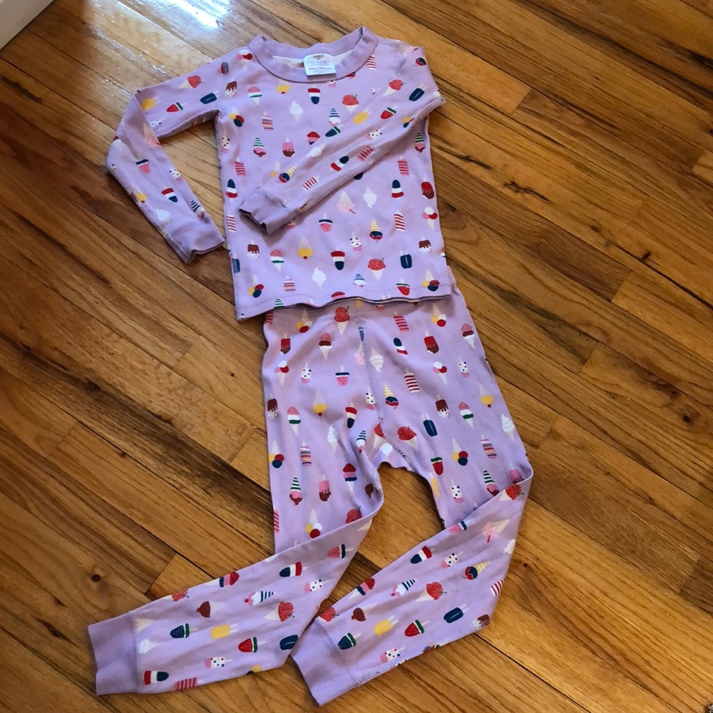 Hanna Andersson long sleeves/pants ice cream pjs